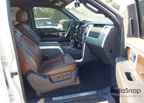 2013 Ford F-150 Platinum z USA, uszkodzony, nr VIN 1FTFW1ETXDFB20554